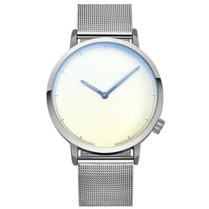 Silver Luxury Classic Steel Watches