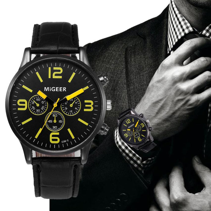 Men's Fashion Casual Sport Business Watches