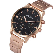 Load image into Gallery viewer, Classic Gold Watch Men